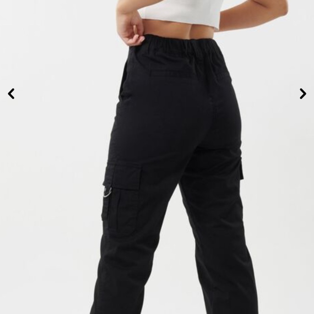 black cargo pants from garage